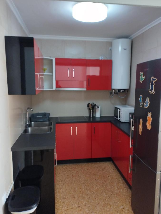 Atico Primer Linea De Mar Con Piscina En Ebrehogar Sant Carlos de la Ràpita Exterior foto