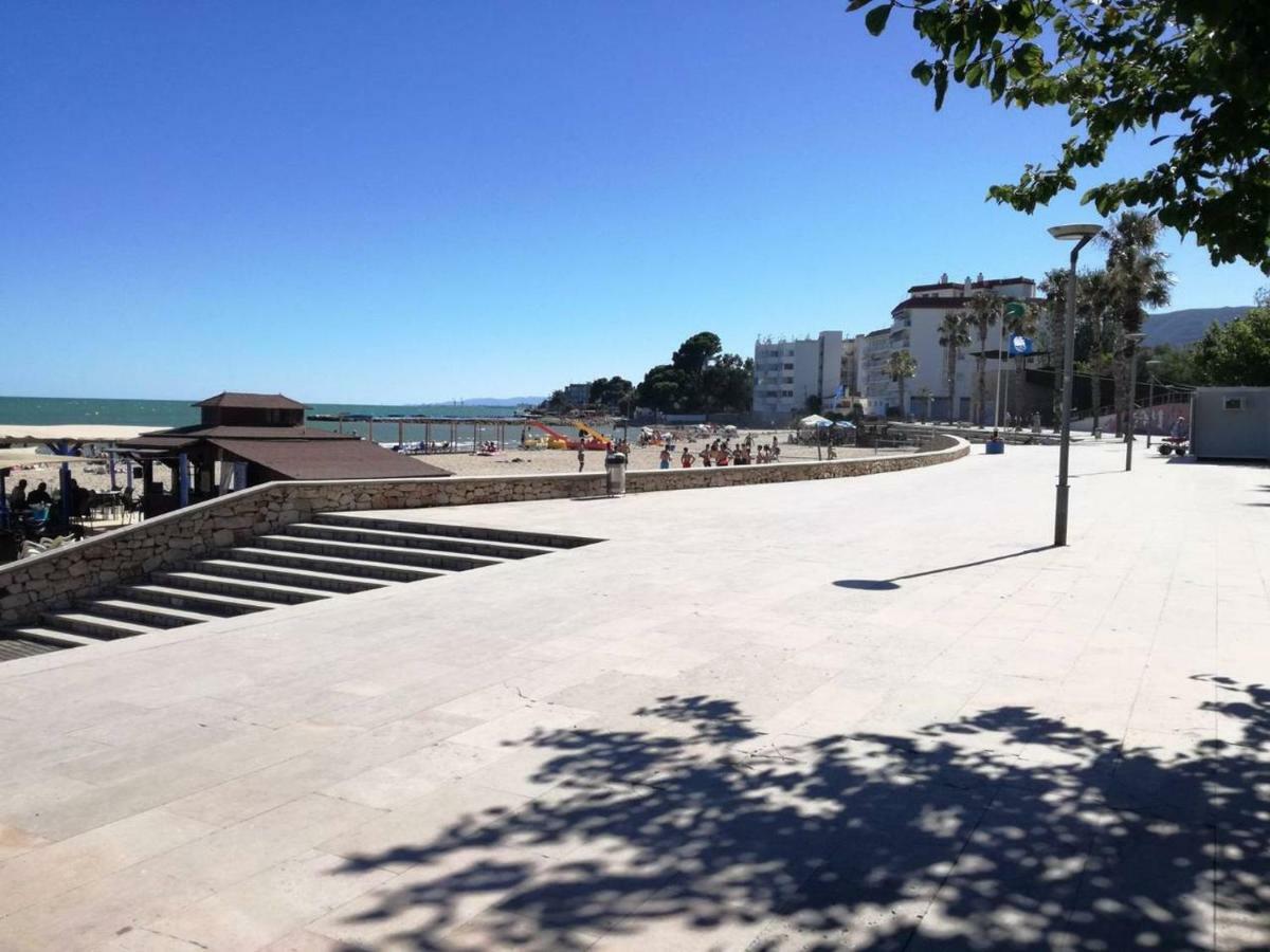 Atico Primer Linea De Mar Con Piscina En Ebrehogar Sant Carlos de la Ràpita Exterior foto